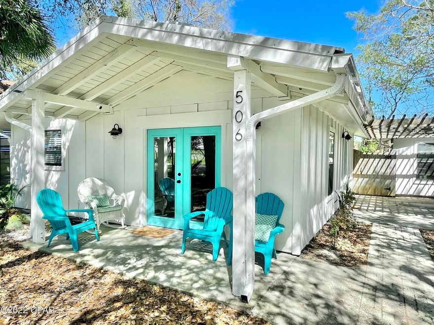 NEW PRICE! THIS IS A RENTAL MACHINE! Turn Key!! This charming 2 bedroom 1 bath bungalow home has been completely renovated. Comes completely furnished, and currently listed as a vacation rental on VRBO and AIRBNB and all vacation bookings can transfer to the new owner.  Freshly painted inside & out, new floors, new tiled shower, fixtures, and decor.  Highly sought after West End neighborhood of Riviera Beach. Just a short golf cart ride to the sandy beaches. Open Living and Kitchen area, Ceramic Tile, Crown Mold, Storage shed in rear. Very large back yard has unlimited potential. Rental income April $3640, MAY $5617, JUNE $8,385, JULY $11,650 AUG $3570 SEP $1316