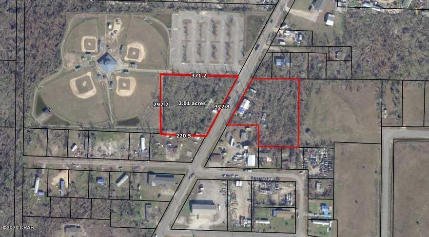 2.02 Acres on N Sherman Ave. This is for the parcel on the west side of Sherman Ave. The parcel to the east side of Sherman is for sale in a another listing, but can be purchased together. An Estimated 328ft on Sherman Ave. Zoned R2 so many possibilities. Flood zone X. City utilities available.