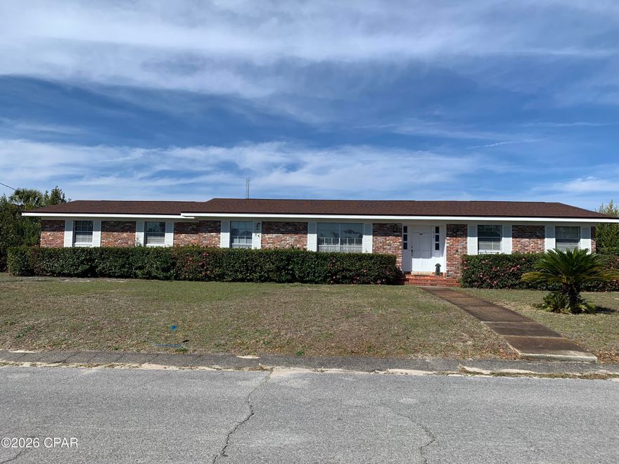 Location, location, location! Desirable Garden Club area, this home has 4 good sized bedrooms + 3 full baths, a formal living & dining room, an eat in kitchen and a family room too! There are 12 closets in this rambling ranch! Outside there is a screened in patio overlooking the great back yard. A carport for your vehicles and a storage shed for your lawn equipment. This home has great bones and so much potential! Hurry this home won't last!