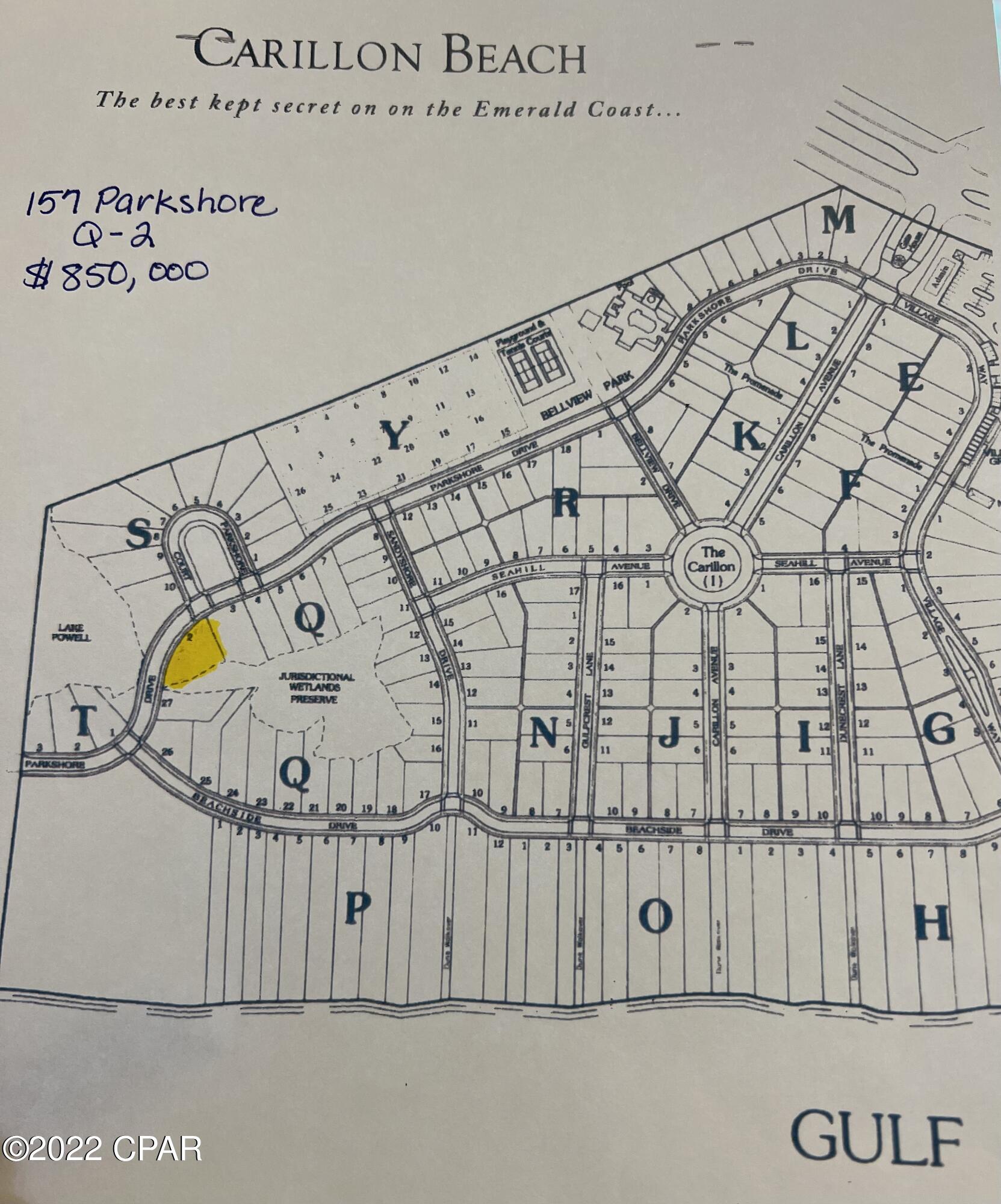 Carillon Beach - Land