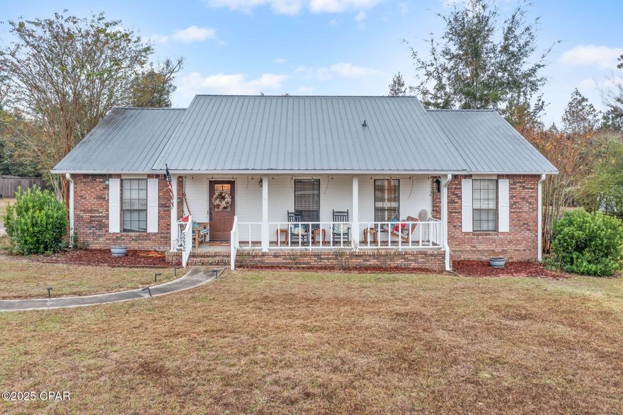 Welcome home to this charming 3-bedroom, 2-bath residence nestled in the desirable Woodgate subdivision, just 1 mile from Indian Springs Golf Course. This well-kept home offers a warm blend of comfort, functionality, and convenience in a peaceful neighborhood setting. Step inside to an inviting layout featuring a bright kitchen with ample cabinet space, breakfast bar, and an easy flow into the dining and living areas—perfect for everyday living and entertaining. All bedrooms are comfortably sized, and the primary suite offers its own private bath. One of the standout features of this home is the spacious 21x25 bonus room, ideal for a second living area, game room, home office, or hobby space, the possibilities are endless. Outside, you'll find classic curb appeal with a welcoming front porch, perfect for relaxing with morning coffee. The large yard offers plenty of room to enjoy outdoor activities, gardening, or simply soaking in the peaceful surroundings. Located just minutes from shopping, dining and schools, this home delivers both comfort and convenience. Come see why this Woodgate gem may be the perfect fit for you!