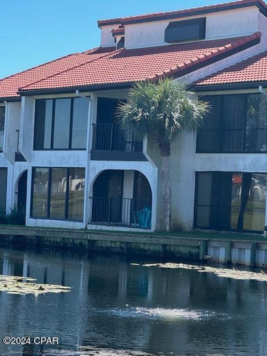 'CURRENTLY UNDER CONTRACT, SELLER WILL CONSIDER BACK UP OFFERS'....LOCATION LOCATION LOCTATION and GREAT PRICE!!!   This is a well kept condo overlooking the 8th hole of an executive golf course in the iconic Edgewater Resort.  
Great view and peaceful setting  from the 2nd floor balcony, overlooking ponds with lily pads and turtles.  This condo does offer new carpet and comes fully furnished.  Natural light from all of the glass in the LR creates a welcoming Living/Dining Room 
space for you and your family and guests to gather. Enjoy the nice sized balcony off the Living Room or Large Master Bedroom. The Edgewater Resort offers so may amenities, including a large lagoon pool on the Gulf Side, 10 additional heated pools throughout the resort, 4 hot tubs, water sports activities, a splash pad for the little ones, Tram Service during the spring and summer, Fitness Center, Tennis courts, a Beautiful 9 hole golf course that is free to owners and their family, Edgies Market which offers Starbucks, Gift Shop, Ice Cream and more and Oceans Gulf Front Bar/Grill/Restaurant.  This unit is very close to the Pedestrian Bridge and is in a very quiet area of the Villas.  From the outside balcony by the front door you have a Gulf of Mexico View.  This condo would make a remarkable primary home, 
second home or could be the investment property that you are looking for and is being sold ''AS IS''.
2024 Special Assesment has been paid by Seller.