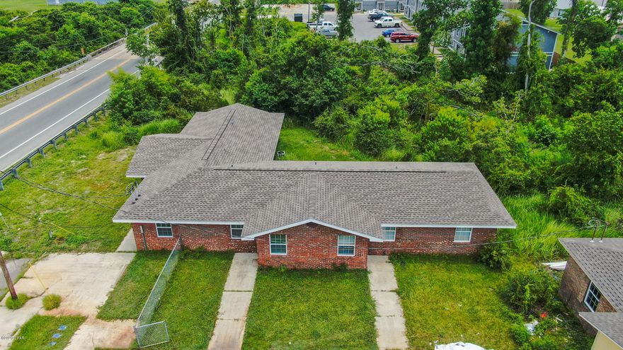 CURRENTLY UNDER CONTRACT, SELLER ACCEPTING BACKUP OFFERS.  Great income potential...  Live in one unit and rent out the other two! This Triplex is updated and has three one bedroom one bath units each with it's own kitchen.  There are also large bedroom closets...with enough space to install a stackable washer and dryer if desired!  Very nice floor plans.  Conveniently located near shopping, restaurants and Tyndall Air Force Base.  Don't miss out on the opportunity!