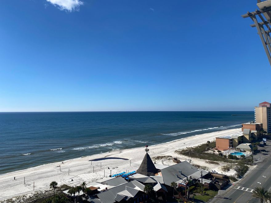 CURRENTLY UNDER CONTRACT PENDING INSPECTION PERIOD, ACCEPTING BACK UP OFFERS.  Origin at Seahaven:  rarely on the market.  2br / 2ba, 1266 sf corner unit with amazing sunset and gulf views and also view overlooking the pool.  This is a 2br lockout unit that offers the ability to rent separately as a 1br and a studio.  This is ideal for the investor that enjoys the income but also wants to use the unit.