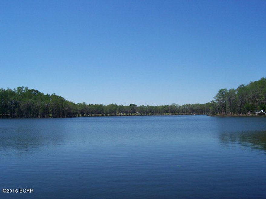 WATERFRONT property on the beautiful and ultra private Strickland Lake (lot #7). Enjoy freshwater fishing at its finest and immaculate sunsets. This 2.88 acre piece of paradise is nestled in a country setting with Oak and Cypress trees and yet only 3.5 miles from the Interstate. Enjoy 144' of water-frontage as you relax on the lake with a figure 8 footprint. Location is great - right between Marianna and Grand Ridge - Owner/Broker - Don't miss out, call today!!