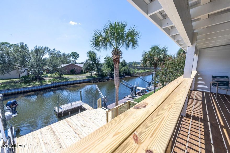 This is the beach rental home you've been dreaming of! Tie up your boat, jet ski, kayaks, etc. at your backyard private dock and go boating any time your heart desires within seconds - This home sits on a canal with GULF ACCESS! Or even cast a line right off your dock for drum, mullet, reds, or trap some blue crabs. Get ready to live your best coastal life! This townhome is 3 Bedroom / 2.5 Bathroom and has been COMPLETELY RENOVATED in 2023! New Kitchen, New Bathrooms, New Floors, New Deck, New Paint, New Granite Countertops - You name it, it's NEW! There's a 1-car garage, oversized driveway, electric fireplace and washer / dryer are included. Rent is $2200 / month. Small pets considered.