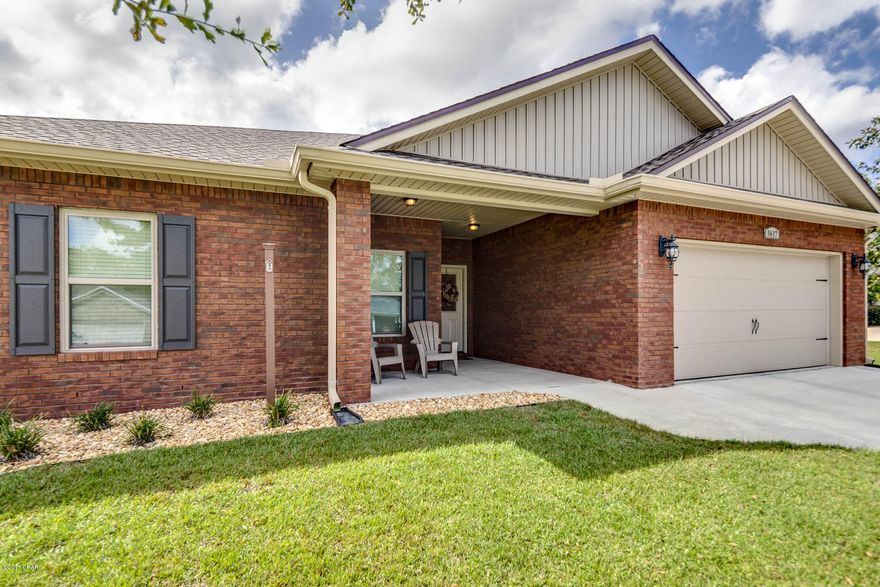 This Elegant Home features 4 Spacious Bedrooms and 2.5 Baths.This home has many Energy Efficient Features All LED Lights, Fully Insulated Interior Walls, Low E windows & much more. The Interior Features warm inviting wall colors sure to match any decore, tray ceilings in the Living room and Master Bedroom, recessed and upgraded light fixtures throughout, Hardwood, Ceramic Tile and high quality carpet in the bedrooms. The Kitchen is a true show stopper with hardwood cabinetry, granite counter tops, stainless appliances & walk-in Pantry. There is a spacious dining area with beautiful custom lighting that adjoins the kitchen. The Master suite is very spacious 14x19 & has a large master bath featuring his and her double granite topped sink, Jacuzzi tub, separate 5ft shower w/ glass door, linen closet & large walk-in closet 7x11ft! The additional bedrooms are very spacious with large closets. There is also attic storage, sprinkler system with private well so you don't pay for watering your grass. There is also a covered back porch perfect for relaxing or entertaining, the backyard is fully privacy fenced & there is a big 15x8 ft workshop, with full electrical. There is even an oversized driveway & much more! Make your appointment to view this lovely home today! ***All Measurements Approx, Please Measure if needed***