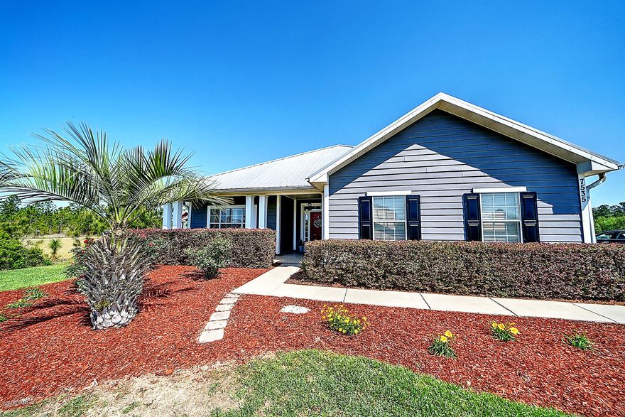 7535 John Pitts Road - Close to EVERYTHING! Welcome Home! Walk into this beautiful open floor plan with 10' ceilings, crown molding, and plenty of room to entertain!  This 4 bedroom, 2 bath home also features a closed in patio not included in the square footage.  The beautiful gunite pool takes the heat out of summer with a beautiful fenced in back yard and almost 1/2 of an acre of land!  Call to see the beautiful home today!