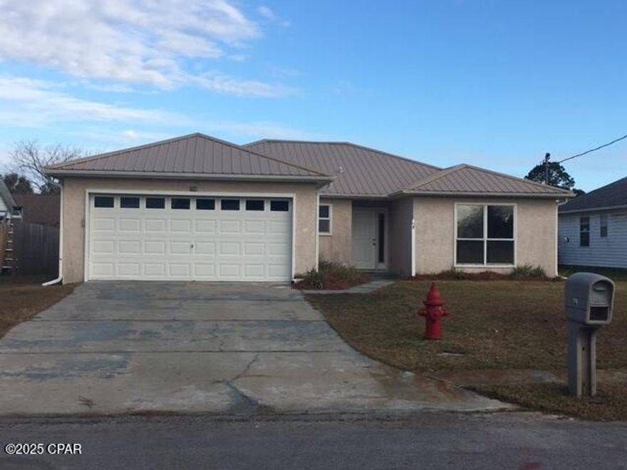 Welcome to this spacious 3Bed/2Ba home conveniently located in Callaway, FL, offering easy access to Tyndall AFB, shopping centers, and more!

This property boasts three bedrooms and two full bathrooms, providing ample space for comfort and relaxation. The home features a variety of amenities designed to enhance your living experience. Stay cool with ceiling fans and enjoy the convenience of a tankless water heater! The kitchen comes equipped with a breakfast bar, perfect for casual dining or entertaining guests!

Step outside to a fenced backyard, offering privacy and a safe space for outdoor activities. The house also includes a two-car garage, providing secure parking and additional storage space. Relax on the covered, screened back patio or enjoy the welcoming ambiance of the covered front entry!

This home combines comfort, convenience, and functionality, making it a perfect choice for those seeking a quality living experience in Callaway and greater Panama City, FL!

-----------------------------------------------------------------------

*****************************************************************************************
*Lawncare Included!*
...but...
*Owner will reduce rent $100/month if tenant agrees to assume all lawncare responsibilities.*
*****************************************************************************************

*GAS = Appliances*

*ALL pets are subject to owner approval & non-refundable fees; Cats & Small Dogs ONLY*