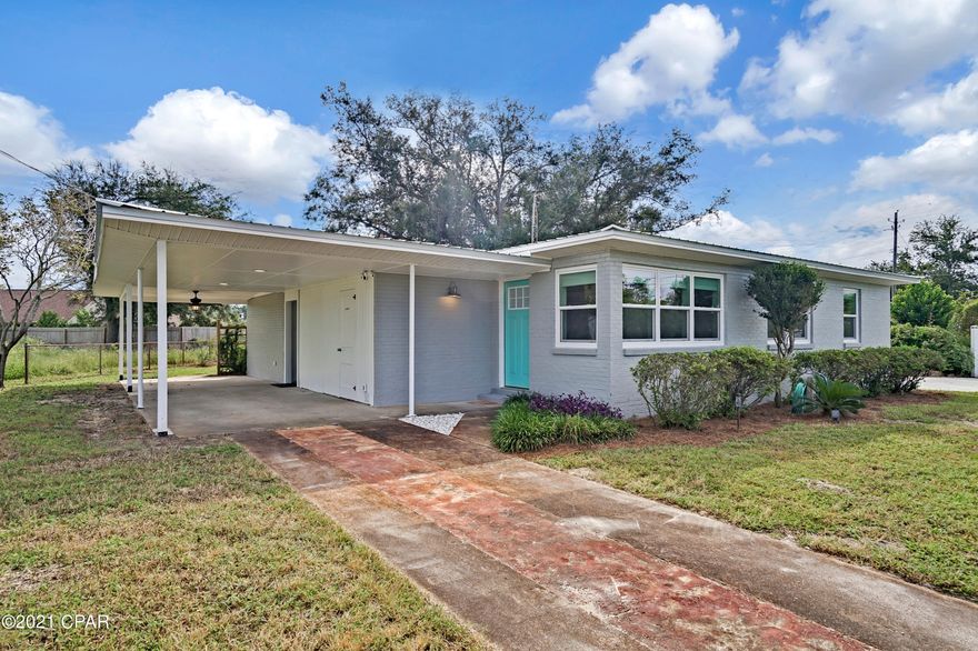 BACK ON THE MARKET...Looking for a home with additional income property? You don't want to miss this COMPLETELY UPGRADED 3-bedroom home that INCLUDES a detached 1-bedroom apartment! That's two living spaces - not to mention a heated/cooled 300sqft workshop, an outdoor accessible storage closet, and two covered  two-car carports! This property is the whole package. The main home features modern touches with an open concept, stainless appliances, Bosch dishwasher, recessed lighting, granite countertops, shiplap accent walls, separate master bedroom with en-suite, New roof, New HVAC, 2 New hot water heaters, lots of storage spaces, and even extra sound-insulation between the living room and bedrooms. The 1BD/1BA apartment is 20 steps from the main home. Perfect for an in-law apt. or to use as a rental. Home is in a prime location just minutes away from shopping, restaurants, and healthcare. This is a rare opportunity - come see it today!