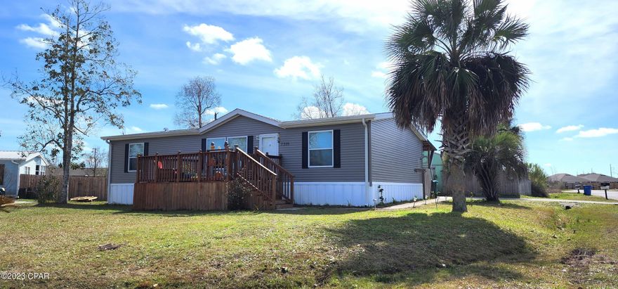 CURRENTLY UNDER CONTRACT, SELLER WILL CONSIDER BACKUP OFFERS Move in ready! This home is only 4 years old! Very well maintained and kept.  The property sits on over a 1/4 of an acre with a privately fenced backyard and very nice outdoor shed for storage. Sellers have offered to leave the pool or remove based on buyers request. The home has 3 br and 2 full bathrooms. Large spacious kitchen with plenty of cabinet space. Enjoy sitting on your very large deck and watch the sunsets. Don't wait because this is priced to sell. Measurements are approximate and should be verified if​​‌​​​​‌​‌​​​​‌​​‌​​​​‌‌ important.