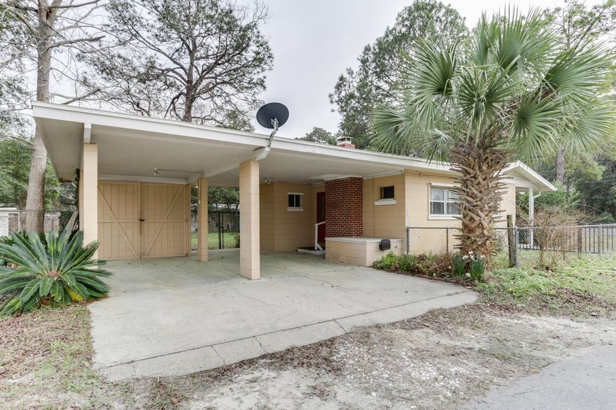 Beautiful home centrally located in the heart of Panama City. This affordable 3 bedroom 2 full size bath home boasts over 1,400 sq ft of heated and cooled comfortable living space. Important  Highlights include a new roof installed less than 2 years ago, AC less than 2 years old, fresh paint throughout and a dishwasher/microwave installed 2 years ago. Enjoy gatherings by the wood burning fireplace in the spacious family room which connects to the vast laundry room. Tile floors flow throughout the living room/kitchen. Other features of this open kitchen include granite countertops, tiled backsplash, task lighting and plenty of cabinets for storage. The kitchen opens up to the large dining area with updated tile flooring and generous space for special occasions. The great room invites comfort and features gorgeous wood floors, tasteful new paint and large windows to allow plenty of natural light to flow throughout the home. The master bedroom has modern style polished concrete flooring and a large sliding door closet. Additional bedrooms include full size closets and updated flooring in both. Across the hall one of two full size bathrooms includes an updated pedestal sink and a shower/soaking tub. The additional updated bathroom includes an elegant tiled stand up shower, pedestal sink and new paint. The large fenced in yard is great for large BBQ's and entertaining family or friends. This wonderful home is turn key ready and awaits your move in. Don't hesitate to schedule your showing today!