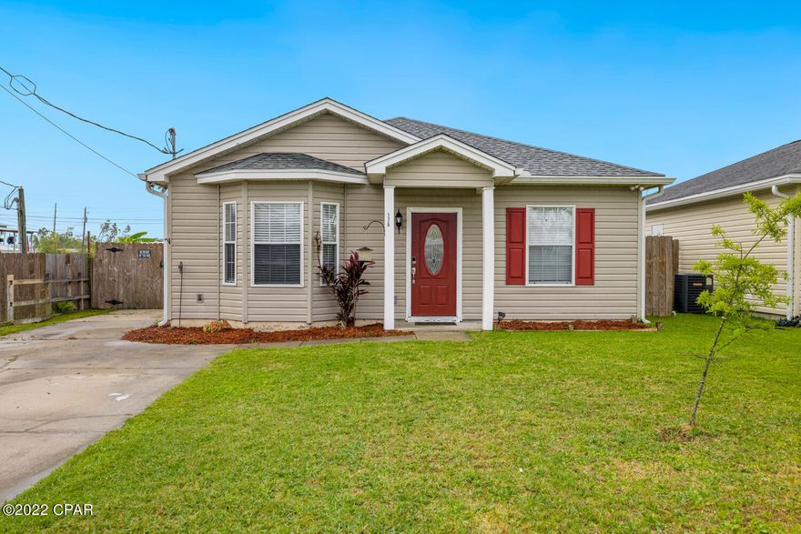 Affordable living on the Emerald Coast. This cute home offers plenty of charm and boasts over 1,300 sqft including 3 bedrooms and 2 bathrooms. The home has a nice backyard and has many upgrades including updated flooring, updated kitchen cabinetry, and updated countertops. Conveniently located to Tyndall AFB, great schools, and entertainment. Call for more information or to schedule a showing today!