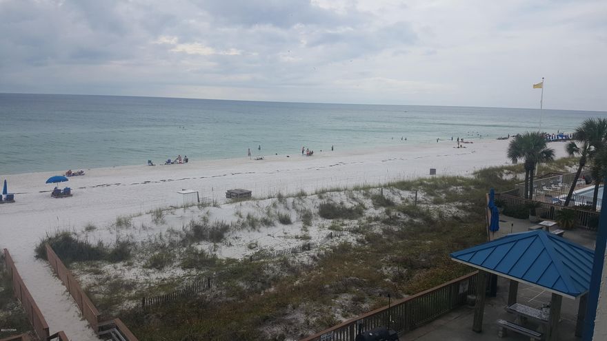 Gorgeous gulf front condominium on the third floor. Beautifully decorated and furnished. Nothing can beat this view.

If you are looking for a slice of paradise located in a small complex- this is it.

King size bed in the bedroom

The two chairs in the living room fold out into beds.