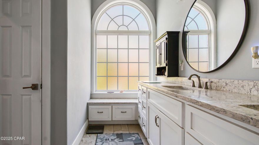 A beautiful home in the middle of Panama City. This home is located within one mile of 23rd street. Close to all the grocery stores and shopping in Panama City. Three miles from downtown Panama City and 20 minutes from the beaches. A quite neighborhood with small childern and young adults and retired adults. The home is design with open floor plan with master bedroom on the first level.The home was completely rebuild 2019 after the hurricane. The owners replaced the roof, new windows, exterior doors, sheetrock (walls and ceiling), electrical, air conditioning, plus adding a second AC unit. Hard wire internet to each room. The kitchen was completely remodeled with hew cabinets and appliances. All lighting fixtures and ceiling fans in each room were replaced along with interior doors and door latches throughout the house. New foam insulation was added through out the entire house. The stairs, barndoor, and fireplace mantle was replace with pine wood over 100 years old. that was removed from an old building that was demo'ed in downtown Panama City that was build in 1938. On exterior of the homw the hardy board was replaced. The swimming pool screen covers the entire back area of the house and was completely replaced after the storm. The sprinkler system has is own water water meter. The home has two water meters. The fence was replaced in 2019 after the storm and belongs to this property. We did not split the cost with neighbors. All measurements were completed by the owner/ listing agent Buyer may make appointment and measure should they desire.