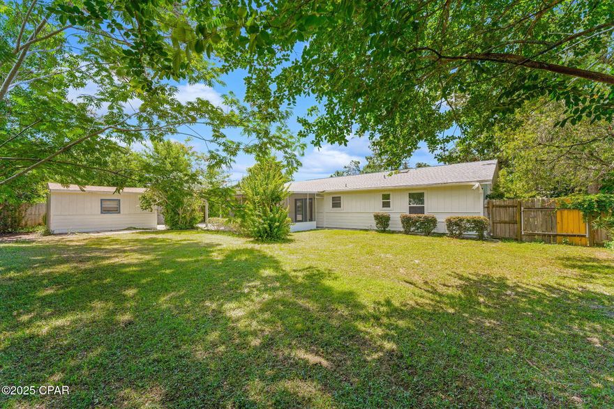 Welcome to your newly renovated dream coastal home at 211 Scooter Drive! This charming 3-bedroom, 2-bathroom home offers the perfect blend of comfort and convenience in beautiful Panama City Beach. Located just minutes from pristine beaches, this home provides the ideal setting for both relaxation and adventure. Step inside to discover a bright and airy living space, perfect for entertaining family and friends. The modern kitchen features stainless steel appliances, ample cabinet space, and flows seamlessly into a dining area. The master bedroom is complete with a private en-suite bathroom. Additional bedrooms provide plenty of space for guests or a home office.  Outside, enjoy the Florida sunshine in your private backyard, perfect for barbecues and outdoor gatherings. With its prime location, you'll have easy access to local shops, restaurants, and recreational activities, making this home a perfect choice for those seeking both comfort and convenience. Don't miss out on this incredible opportunity to own a piece of paradise in Panama City Beach. Schedule your showing today and start living the coastal lifestyle you've always dreamed of!