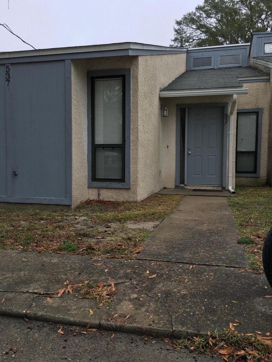 Adorable townhome in Callaway! It is a two bedroom, one bath, with a very open and spacious living room.