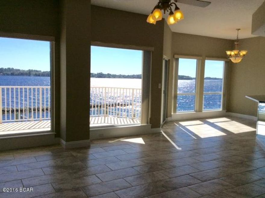 This immaculate tastefully and completely renovated Bay waterfront jewel of a unit offers panoramic stunning Bay water views from almost everywhere in the unit. A huge balcony where you can have your grill, table and longue chaises. The secur gated Marina Bay, built in 2002, is simply impeccable, all white, only 8 story high with a nice turquoise metal roof. A private Marina and beach with available boat slips and lifts to buy or rent, boat ramp, a Bay front heated pool  and separate Jacuzzi tub, exercise room, very friendly and active community, large bay front community room with pool table and bar-designated garage parking-no short rentals-pets friendly and plenty of parking space for your guests. HOA only 372/Mth TVcable-WiFi-water-trash-dock-fishing-pest control-heated pool- Spa and + Renovated with upscale granite counter tops, the kitchen island perfectly located to look right at the Bay while cooking. Upscale tiling in the living areas. A huge master suite with His and Hers own bathroom with two separate vanities, a huge jet tub, a huge separate glass shower with water view. A huge walk in closet and dressing area. A very spacious second bedroom with bathroom and large walk in closet. A very large laundry room and storage, large enough to make an office in this room. 
Make your appointment today!