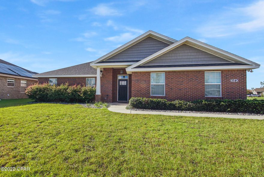 CURRENTLY UNDER CONTRACT, SELLER ACCEPTING BACKUP OFFERS This semi open floor plan with 4br 2bath all brick home is the perfect property if you like to be energy efficient. Hardwood floors throughout the main area of the home with carpet in the bedrooms and tiled bathrooms. Looking for a large lot? Look no further! This property sits on a corner lot with plenty of room for a pool with room to spare! Side entry garage that has a storage nook. Make an appt to view today!