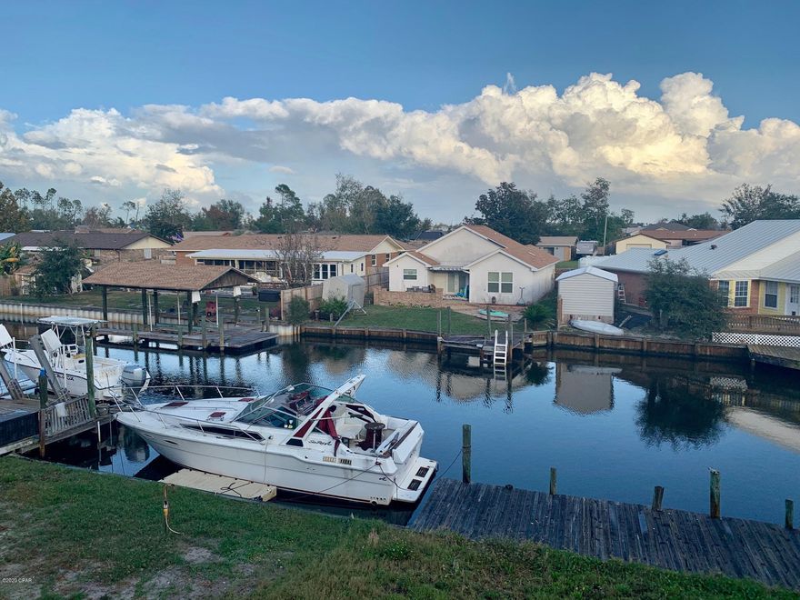 Fantastic waterfront townhome located in Venetian Villa. Boasting enough water frontage on a canal with deep water access to dock a 30' boat. This is a boater's oasis at a great price point. This 3 bed, 2.5 bath home features many recent upgrades including but not limited to, kitchen cabinets, appliances, flooring throughout. Updated bathrooms, updated fixtures with a new roof. Seller has recently completed interior touch up paint and other cosmetic improvements. Very spacious and easy to maintain. Come see today!