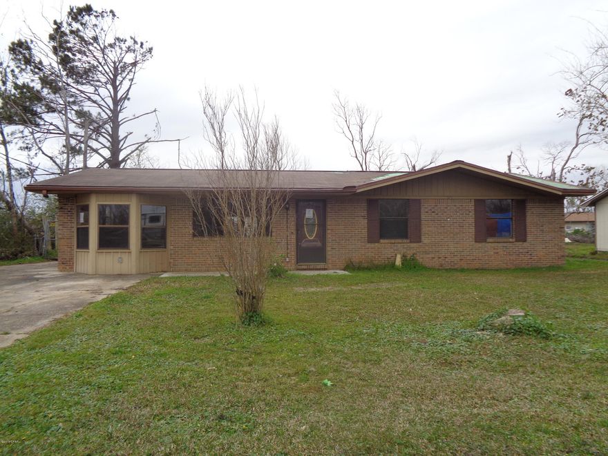 Opportunity awaits to own this 3BR/2BA home situated on a large lot in a quiet neighborhood with no HOA! This all brick fixer upper offers a spacious living room/dining room combo, cozy family room with a beautiful bay window, sizable bedrooms with ample closet space and a charming kitchen with breakfast bar and plenty of cabinet space. French doors from the dining area lead to an open patio that overlooks the fenced in backyard. A must see! All Information recorded in the MLS is intended to be accurate but cannot be guaranteed, buyer advised to verify. Sold As-Is. No utilities will be turned on to this property and only cash/renovation loan offers with 0 day inspection period will be considered. Buyer should perform their due diligence/necessary inspections before submitting an offer.