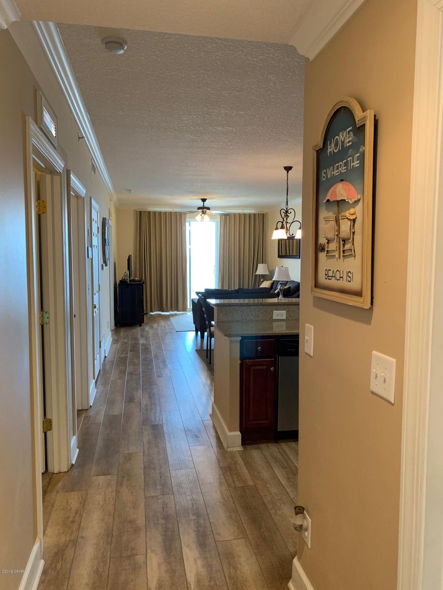 'CURRENTLY UNDER CONTRACT, SELLER ACCEPTING BACKUP OFFERS'

This condo is ready for the rental market or to be used as a primary residence.  This condo is located in the perfect location in the building.  It's on the 11th floor, not to close to the action on the beach and not too high to hear the waves crashing against the shore. Within the last 12 months new vinyl plank flooring has been installed in the common areas and new carpeting in the bedrooms.  The dining room and living room have new furniture and rugs.  The 10x27 balcony allows beautiful views of the gulf and you can see both the sunrise and sunset from this centrally located condo.