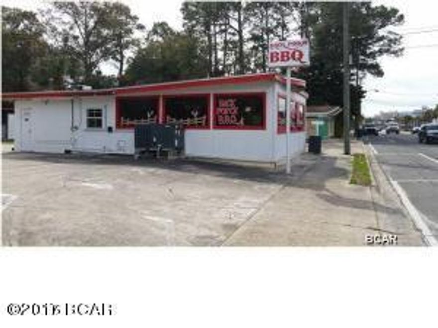 Located in the St Andrews in Panama City. Location, Location location! Formally Breezy Country cooking. High Traffic area On the same strip close to the Shrimp Boat & Captains Table, Hunts Oyster Bar, Restaurants on Beck Ave. This Restaurant & bar with 100 feet of frontage on Beck Ave is equipped and ready for business with front signage and can be used for other businesses such as drive through, fast food. This property offers parking on both sides as well as a separate building out back with a Smoke BBQ Grill installed. This property also includes two bathrooms, tables, chairs and booths as well as deep fryers, Gas stove with 6 burners, 3 small sinks and a 3 compartment sink. Large stainless steel table, walk in cooler.This is a turn Key Restaurant. More...