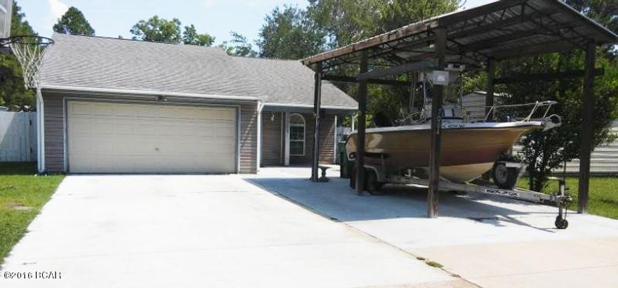 SELLER WILL PAY $5,000 towards buyers closing cost. Very well Maintained Single family Home-New Interior paint and carpet- Large 2 car garage with pole barn and Boat parking- Roof replaced in 2004  and ac replaced in 2008- Seller provided 1 Year Home Warranty. Private Well for Boat, car and Exterior- Washing/