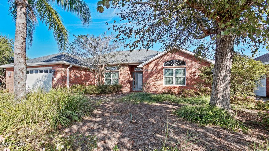 BEAUTIFUL LOW MAINTENANCE HOME ON QUIET STREET IN LYNN HAVEN!  THIS HOUSE OFFERS  A SPLIT FLOOR PLAN INCLUDING 3 BEDROOMS AND A OFFICE., SPACIOUS LIVING ROOM, KITCHEN WITH BREAKFAST BAR AND BREAKFAST NOOK,, FORMAL DINING ROOM AND OVERSIZED LAUNDRY ROOM.  EXTERIOR FEATURES INCLUDE, MOSTLY ALL BRICK EXTERIOR, REAR COVERED PORCH  AND MATURE LANDSCAPING. CALL TODAY FOR YOUR OWN PRIVATE SHOWING APPT.