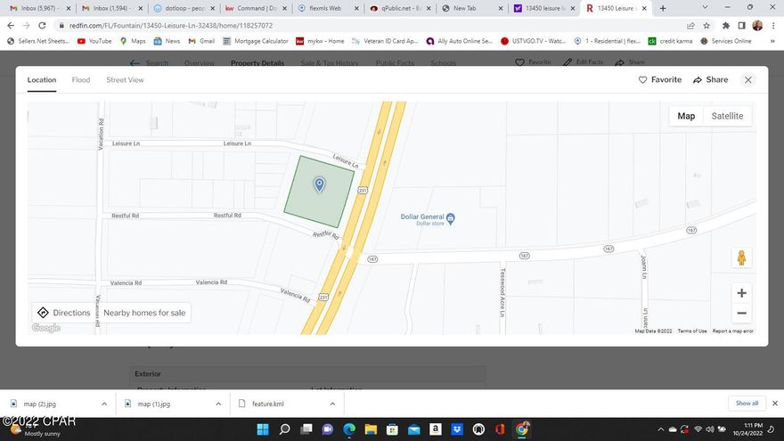 Vacant land, Go show