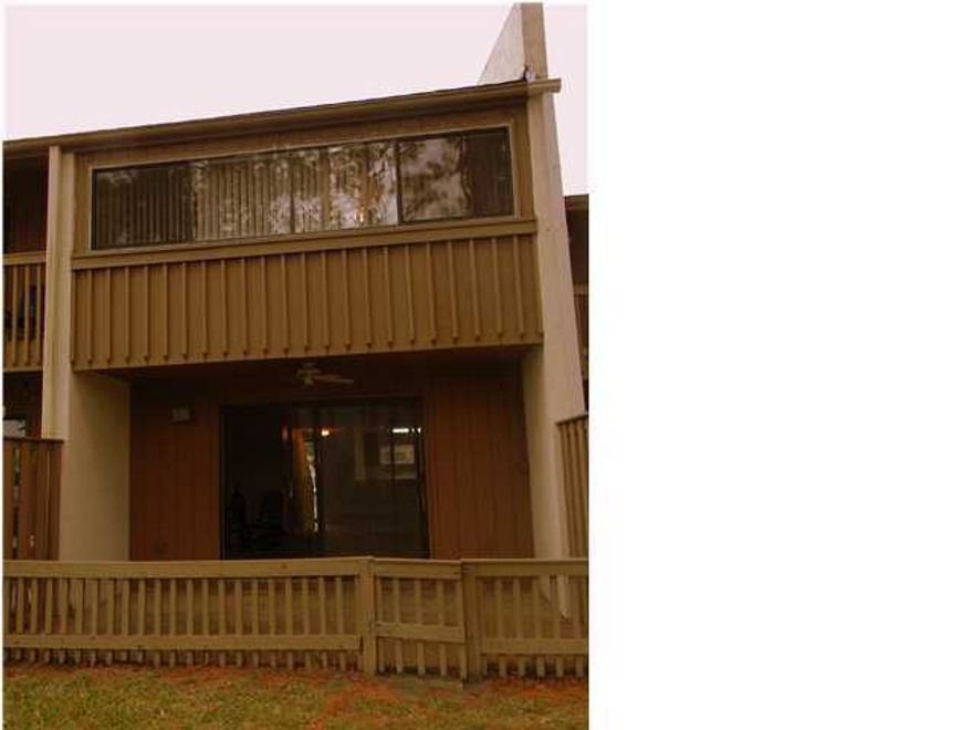 For rent. This unit is two stories with the living/dining room, kitchen, and half bathroom downstairs and the two bedrooms each with adjoining bathroom upstairs. The large master bedroom overlooks the lagoon, has double closets with mirrored sliding doors and an attached master bathroom. Down the hall is another bedroom with double closets and an attached bathroom. The patio overlooks Grand Lagoon and is the perfect spot for grilling out! Small pet under 24lbs negotiable with non-refundable pet fee. Cable, water/sewer, garbage, and pest control included. Complex amenities include lagoon front pool and dock.