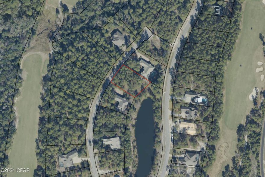 Discover the beauty of Wild Heron! This large wooded lot backs up to one of the many community maintained ponds. At nearly ½ acre in size, this lot is the perfect location for a custom luxury home. Wild Heron is a gated coastal sanctuary located along the shores of beautiful Lake Powell. The community amenities include fitness center, boat house, dock, outdoor pavilion, fire pit with benches, nature trails and a very large neighborhood swimming pool. Wild Heron is only a few minutes to some of the best restaurants along 30A or to shopping at Pier Park. The renowned Sharks Tooth Golf Course (Greg Norman designed) is situated within the Wild Heron Community. Memberships opportunities are available thru Clubs by Joe.