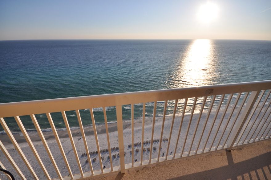 PENTHOUSE UNIT!! No noise above you.. amazing views of the gulf and is set perfect for mesmerizing sunset.  This unit is tastefully decorated and sleeps 6 adults. Located on the quiet east end of Panama City Beach right next door to the popular beachfront restaurant, Schooner's. Seychelles features two gulf front pools and hot tubs, an exercise facility, secured entrance to the building, garage and beach and much more! This unit is offered fully furnished.  A fully equipped kitchen, eat-in breakfast bar and open living area makes this space feel open and airy. Endless views of the sugar white sandy beaches can be enjoyed from your large balcony. St. Andrews State Park is just a short walking distance away. HOA includes utilities, even electricity. All measurements are approximate.