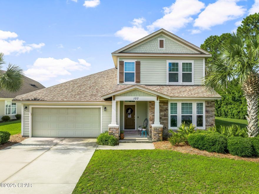 Welcome to this spacious rental home in the highly sought-after Breakfast Point community of Panama City Beach! Ideally located just minutes from Breakfast Point Academy and Arnold High School, this large family home offers the perfect blend of convenience, comfort, and community living.