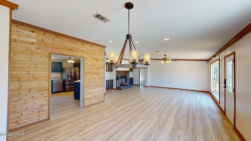 PENDING
Welcome to your dream home! This 4 bed 2 bath 2280 sq ft residence offers the perfect blend of comfort, style, and functionality. This spacious home provides ample room for growing a family, relaxing, and entertaining guests and family.

Inside you will find fresh paint throughout and both bathrooms have been made new and beautiful.  The kitchen is a chef's delight, featuring new appliances, fresh cabinets, and exquisite new granite countertops, creating a space that's both elegant and functional.

The living areas are adorned with new flooring, including new plush carpet in the bedrooms, luxury vinyl plank in the hallway and living rooms, and beautiful large tiles in the bathrooms, providing both durability and style.

Outside, you'll find two decks, one overlooking the fenced backyard, perfect for enjoying the outdoors and entertaining guests. Plus, with two sheds, there's plenty of storage space for all your outdoor equipment and tools.

Located near white sandy beaches, restaurants, and Patronis Elementary School, this home promises convenience and comfort. Don't miss your chance to make this beautiful property your own - schedule a showing today and experience the lifestyle you've always dreamed of!