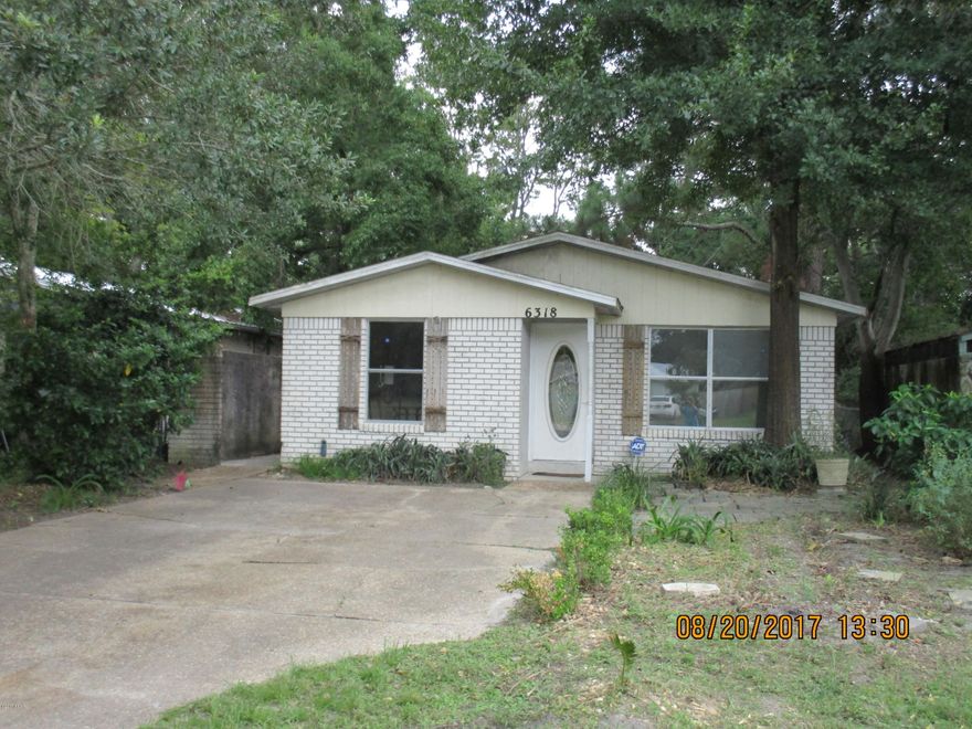 3/2 Patio home located near Tyndall Air Force base. Affordable home for a first time buyer or investor. Convenient to everything one would need, restaurants, shopping, schools and medical clinics. Newer roof, updated kitchen and baths. Home still needs some updating. Large storage shed and backyard.