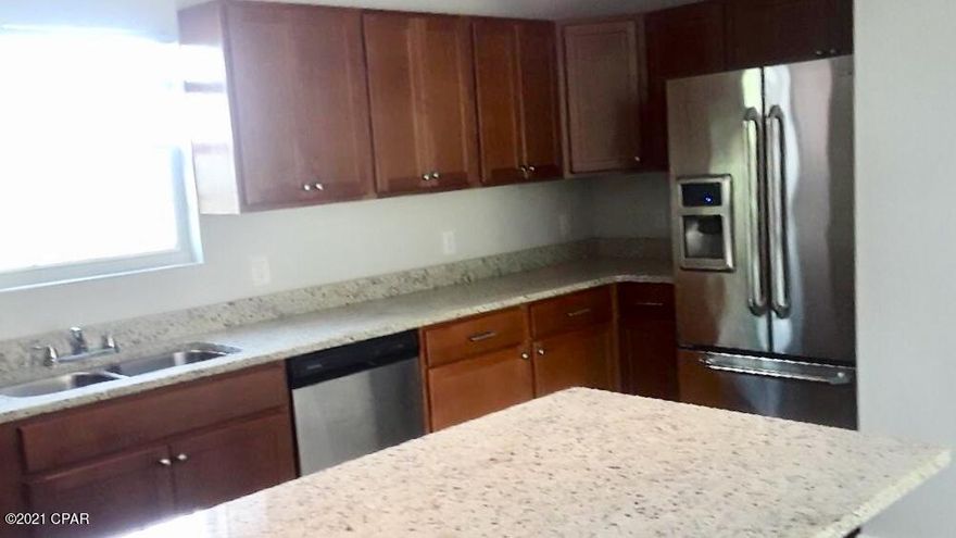 Very nice BAYOU WATERVIEW, 2 bedroom 2.5 bath NEAR TYNDALL with upgrades that include kitchen cabinets, granite countertops, stainless appliances, LVP flooring throughout. Pets negotiable. Two months security deposit and a minimum 650 credit score required.