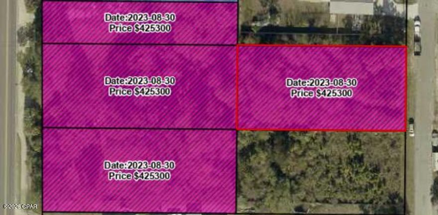 Prime Development Opportunity in Panama City Beach - Short Term Rental District

This parcel is one of four adjacent properties being offered together as a package sale, creating a rare development opportunity in a high-demand short term rental area of Panama City Beach. Collectively, the four parcels total approximately 1.79 acres and offer the potential to develop up to 16 single family homes (buyer to verify zoning, density, and development requirements).

All parcels in the assemblage feature 250 feet of road frontage on Joan Avenue and 100 feet of frontage on Lagoon Knoll, providing excellent access and design flexibility for future development. The parcels have utilities available, reducing upfront development hurdles and making this an attractive site for builders and investors focused on vacation rental or residential income properties.

Located just minutes from the beaches, popular restaurants, shopping and entertainment, this property sits in an area consistently sought after by visitors and second-home buyers alike.

Property Highlights:
*Part of a 4-parcel assemblage being sold together
*Total combined acreage approx. 1.79 acres
*Located in a short-term rental friendly area (buyer to verify local regulations)
*Potential for up to 16 single-family homes across all parcels
*250' frontage on Joan Ave. & 100' on Lagoon Knoll (The assemblage)
*Utilities available
*close to beach access, dining, attractions, and shopping
*Ideal for developers, builders and short-term rental investors

A rare chance to secure a well-located development footprint in one of Florida's most active vacation rental markets.

(Buyer to verify all zoning, density, utilities, short-term rental regulations, and development feasibility)