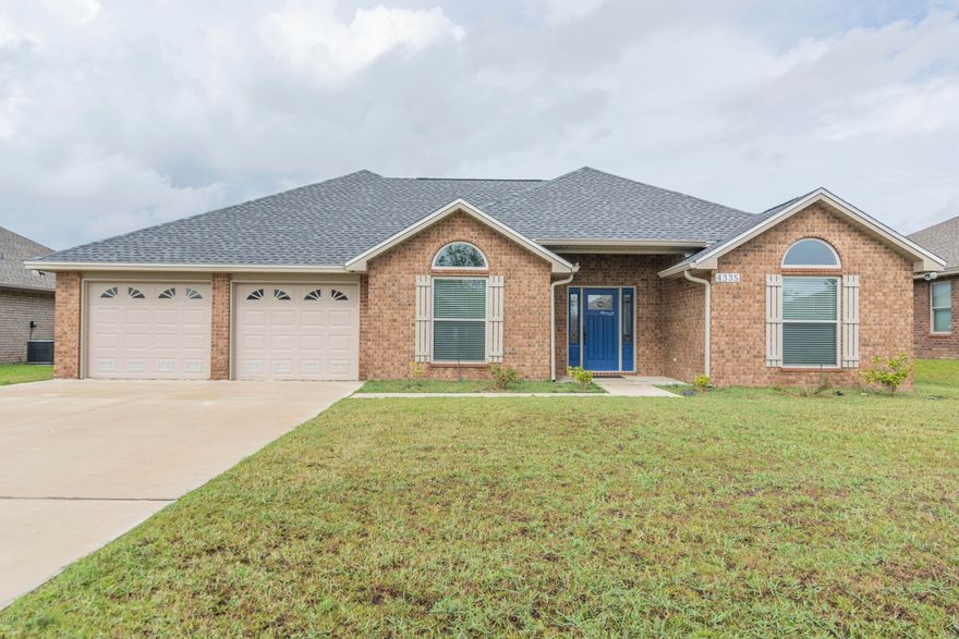 Ready to call home! This open home will have you in awe from the moment you walk in. You'll immediately notice the office to your left and then a large living room with a gas fireplace. Imagine you and your family watching a movie while relaxing by the brick fireplace. The floor plan is very open, so even the family cook can enjoy the movie and view of the fireplace! The kitchen boast stainless steel appliances, granite counter tops, lots of cabinets & pantry. The split floor plan allows for privacy. Each room is large and offers nice size closets. You'll love the over-sized garage with extra storage space. The back of the house has a nice size flat back yard big enough for a pool, large play set, or pets. The 13x13 Florida Room will be great for entertaining. New fence coming soon!