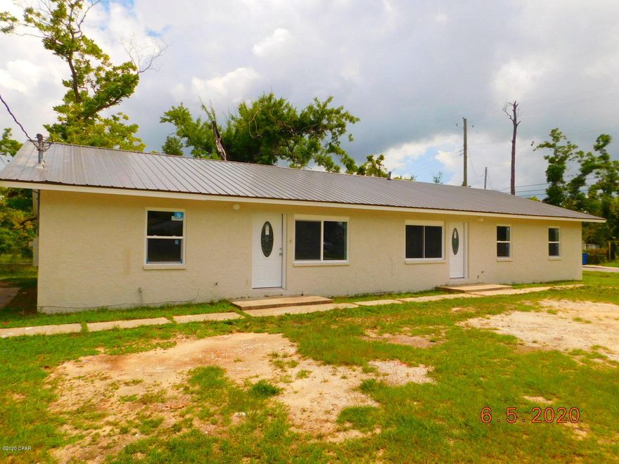 CURRENTLY UNDER CONTRACT, SELLER ACCEPTING BACKUP OFFERS Investor Alert! Here's your chance to own a COMPLETELY RENOVATED 4 Unit Rental Property! Concrete Block construction with new metal roof! Centrally located near hospitals, downtown PC, and easy drive to Tyndall. 

Renovations include new metal roof, new windows, new doors, new exterior and interior paint, all new flooring, Updated and Upgraded kitchens with granite counter tops! 



Construction is nearly complete, get in now and get them rented asap!



Additional room details in pictures section. All sizes and measurements approximate, buyer to verify.