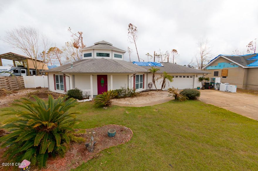 Priced well below market value, this is a rare find that won't last long! If you're looking for a great deal, in a great beach community, here it is! Less than a ½ mile to the sugar white sand of Mexico Beach. This is an opportunity you won't find again, so don't miss out! This home is just over 1,900 sq.ft and has a TON of potential. All damage from the hurricane has been assessed and removed. Whether you're looking for an investment property, primary home, or vacation house this property would be perfect. Here is a chance to customize this beautiful 2-story beach home to your taste and liking.