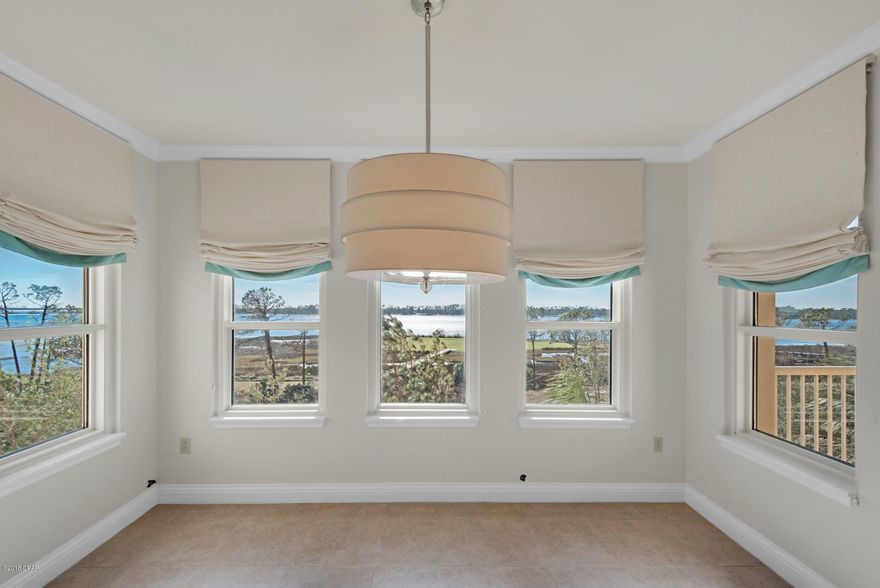 CURRENTLY UNDER CONTRACT, SELLER ACCEPTING BACKUP OFFERS. **COMES WITH UNDER THE BUILDING, COVERED PARKING** Enjoy fantastic views of the bay and golf course from this beautiful 3BR/3BA unit at Grand Residences in Bay Point. Relax on the balcony or lounge by the fantastic pool just downstairs. Or, take in a spa treatment in the gorgeous Serenity Spa, also located in the building. Enjoy the peace and quiet of a true residential building since short term/vacation rentals are not allowed. Enjoy the wonderful Bay Point amenities (some of which are currently in repair) and this fantastic location in Panama City Beach. Make an appointment to see this wonderful unit today.