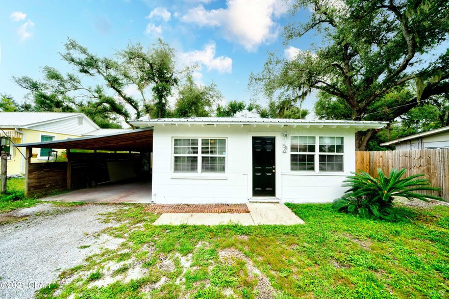 Great starter home or investment home in the Cove.  It is a 2 bed 1 full bath home at 1150 sq ft.  Home has all new plumbing, roof, and most electrical is new.  Home took minor damage in the storm.  Outdoor storage space to convey with the sale.