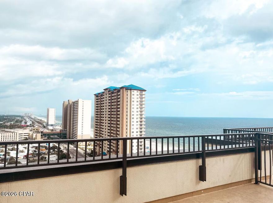 3 Bed | 3 Bath Condo at Origin at Seahaven | Panama City Beach

This 3-bedroom, 3-bathroom residence offers a rare combination of space, flexibility, and income potential—making it ideal for short-term rental investors and buyers who want a place they can truly enjoy themselves.

The standout feature is the massive 20' x 15.8' Gulf-view balcony, an extension of the living space that instantly elevates the experience for owners and guests alike. Perfect for outdoor dining, lounging, and sunset views, this oversized balcony is a major draw in the rental market. Two additional private balconies off the bedrooms provide added privacy and appeal—features guests consistently value.

Inside, the layout offers separation and comfort with three full bathrooms, making it well-suited for multiple couples, families, or extended stays. Whether used as a high-performing STR or a primary/second home, the floor plan supports both lifestyle and revenue.

Located at Origin at Seahaven, owners enjoy a Gulf-front community with resort-style amenities, an unbeatable west-end PCB location, and strong year-round demand.

✔ 3 Bedrooms | 3 Full Baths
✔ Oversized 20' x 15.8' balcony + 2 additional balconies
✔ Excellent STR layout & guest appeal
✔ Ideal for personal use, income, or both
✔ Gulf-front building with strong rental demand

This is more than a condo—it's a versatile coastal asset that works whether you're investing, living, or doing both.