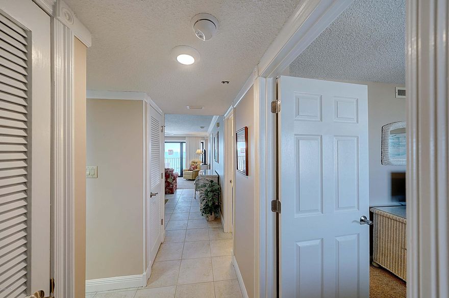 This two bedroom condo is located on the tenth floor of The Commodore.  Non-rental unit in excellent shape.  Master bedroom is gulf side.  Located a short walk from St. Andrews state park, this complex features abundant parking and has onsite security. Conveniently located across from the major marinas.  The building is in the process of a major renovation.  Work done includes new roof, exterior paint, water heaters and air conditioners.