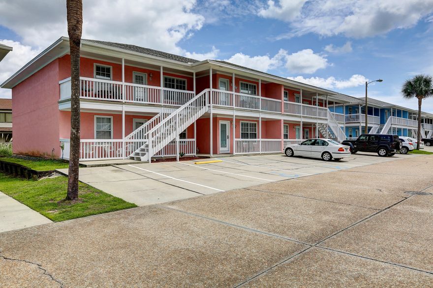 Wendwood condominium with 2 bedrooms and 2 bathrooms. This is a great investment opportunity or a perfect location for your primary home or vacation home. It is located just a few minutes from the very popular Pier Park. It is in a quite area on the west end of the beach. It has beach access directly across the street. There is a pool and a clubhouse to unwind after a day at the beach. This complex has a great rental history and affordable HOA dues. This unit will not last long. Please call for your private showing today.