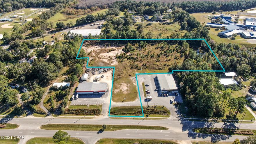 Prime Commercial Opportunity! This Highway 90 tract is situated between long term lease Dollar General and High Temp gas, and adjoins Holmes County School Board Property. It boasts 9.5+/- acres and retention. Property is approximately 2/3 mile from the intersection of Highway 79 and Highway 90.