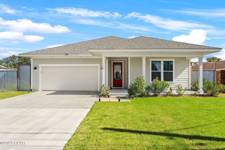 CURRENTLY UNDER CONTRACT, SELLER WILL CONSIDER BACKUP OFFERS - Immaculate, like new construction with high end furnishings, game room, & swank sauna under the covered patio, all while Super host self managed as a well producing AirBnb just blocks from the beach? Yes, please! Turn Key properties in this condition rarely come to market in South of Grand Lagoon. Perfect split floor plan with high ceilings, open concept kitchen / family room, and many custom features. Bring all your toys to this oversized lot! Double-gated side yard parking for Full Sized RV and Boat with 50 amp electric/water hookup. Oversized attached 2 car garage. 8 ft galvanized privacy fence. Superior construction built to the highest of code! 2x6 Framing, Impact Resistant Windows and Doors. Inside you'll find over 1800 sq ft Granite Countertops, Soft Close Cabinets. Take advantage of this Short Term Rental Machine while always having a place to stay at the Beach in your RV.