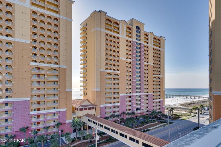 RARE coveted private parking space in Calypso's desirable West Tower! Enjoy the ultimate convenience of your own private deeded parking space beneath the West Tower with direct elevator access to your unit floor - no more hunting for a parking spot in the community garage, waiting on the elevator to the 3rd floor walkover, then waiting on another elevator to get to your unit!