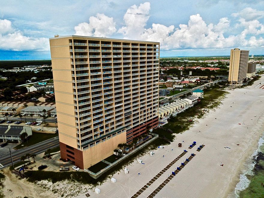 This is a DEAL! Priced below market to sell. Wonderfully appointed condo on the much desired 9th floor in Tropic Winds. The spacious balcony offers sweeping views of the crystal white sand and beautiful emerald gulf waters. Talk about location! Master opens directly to the balcony to enjoy great sunsets. Gulf views from the kitchen where you'll find a spacious bar with granite surfaces. This condo comes with a deeded parking space also!

Motivated seller so come see this one before it's GONE!